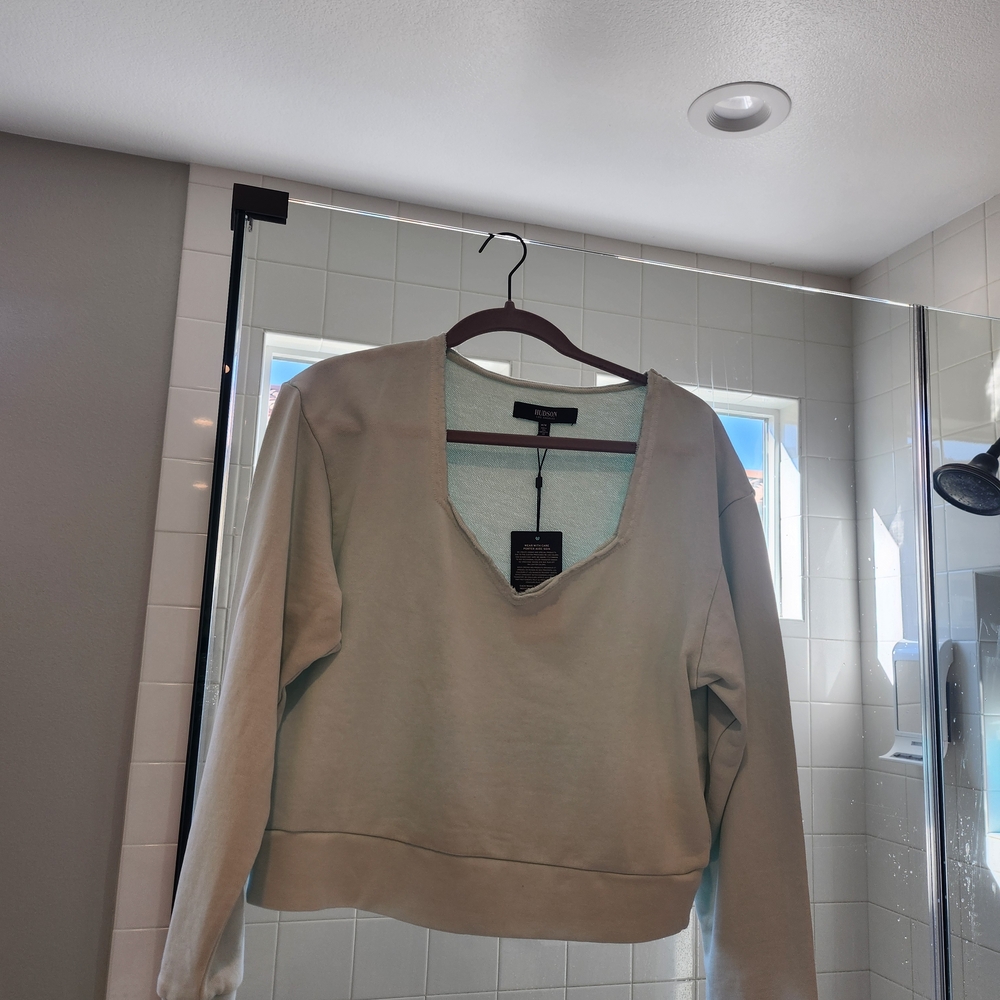 NWT- Hudson Jeans Sweatshirt, Size M